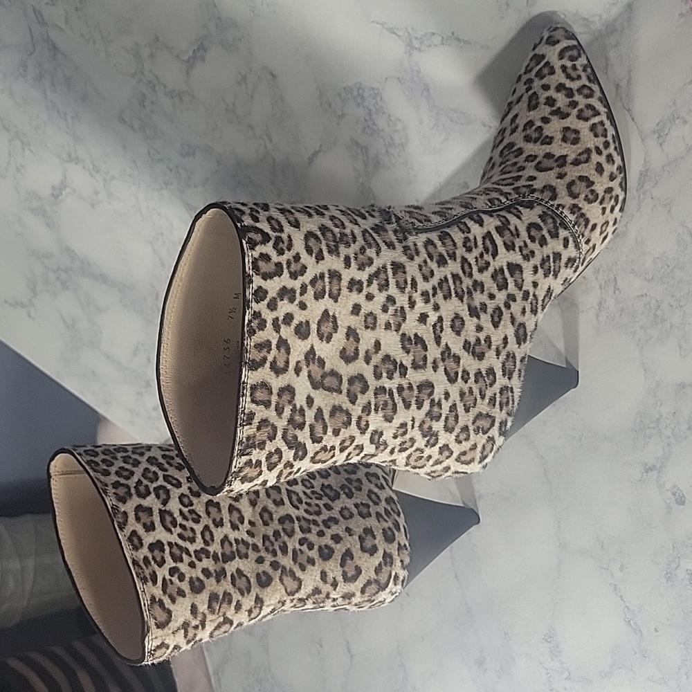 Stuart Weitzman Atomic West leopard boots, Made in Spain - Picture 12 of 12